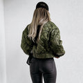 Elegante Übergangsjacke mit Satin-Finish – Alina