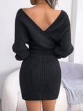 Langer und gemütlicher Damen-Pullover – Emilia
