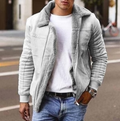 Gefütterte Winterjacke für Herren, warm und stilvoll – Lukas