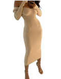 Elegantes Bodycon-Strickkleid für Damen – Lucia