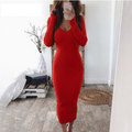Elegantes Bodycon-Strickkleid für Damen – Lucia