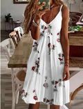Luftiges Boho-Maxikleid mit Muster – Amira