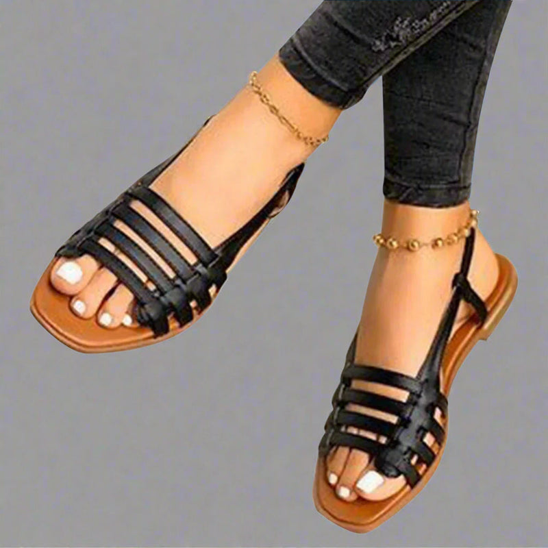 Bequeme Damen Gladiator-Sandalen für Sommer und Alltag – Selviana
