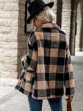 Stilvolle Flanelljacke mit Knöpfen für Damen – Laura