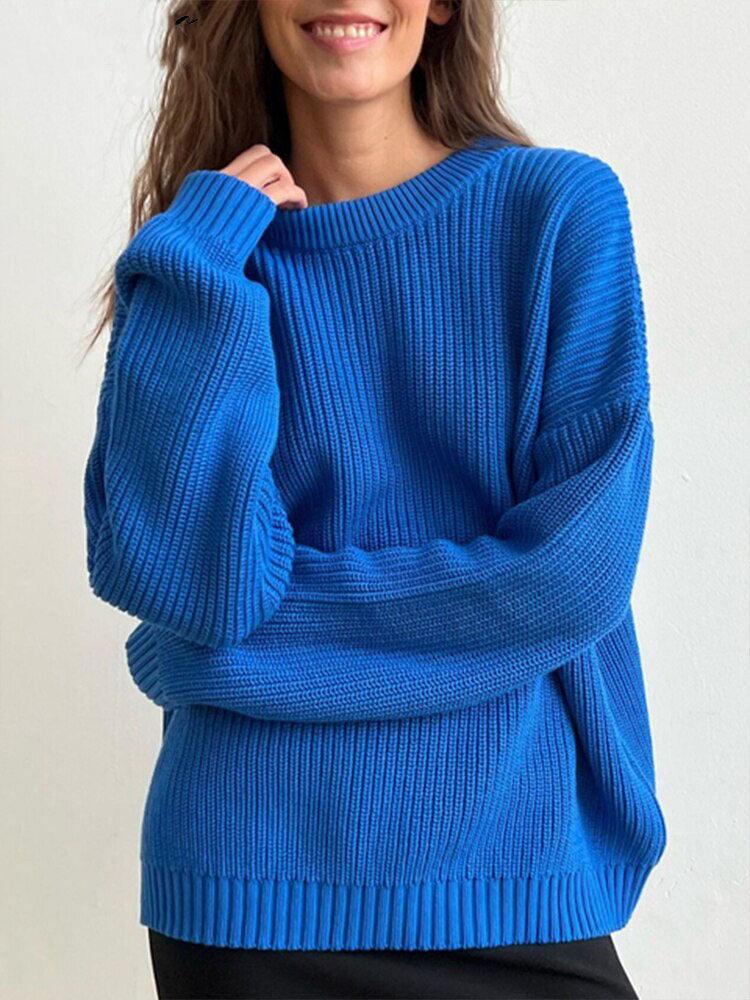 Warmer Damenpullover mit weichem Material – Emilia