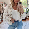 Trendige Damenjacke mit Puffärmeln – Livia