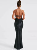 Rückenfreies Abendkleid Elegant Schlank Verführerisch – Virella