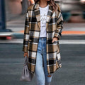 Trendige karierte Damenjacke für stilvolle Outfits – Mira
