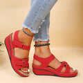 Orthopädische Sandalen mit Klettverschluss & Dämpfung – Sophie