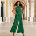 Ärmelloser Damen Overall mit weitem Bein – Lina