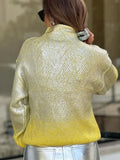 Eleganter Damenstrickpullover mit Farbverlauf - Camille