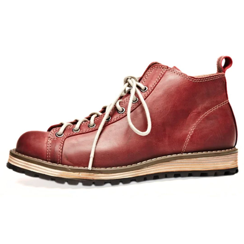 Robuste Motorrad- und Trekkingstiefel aus Leder – Oliver