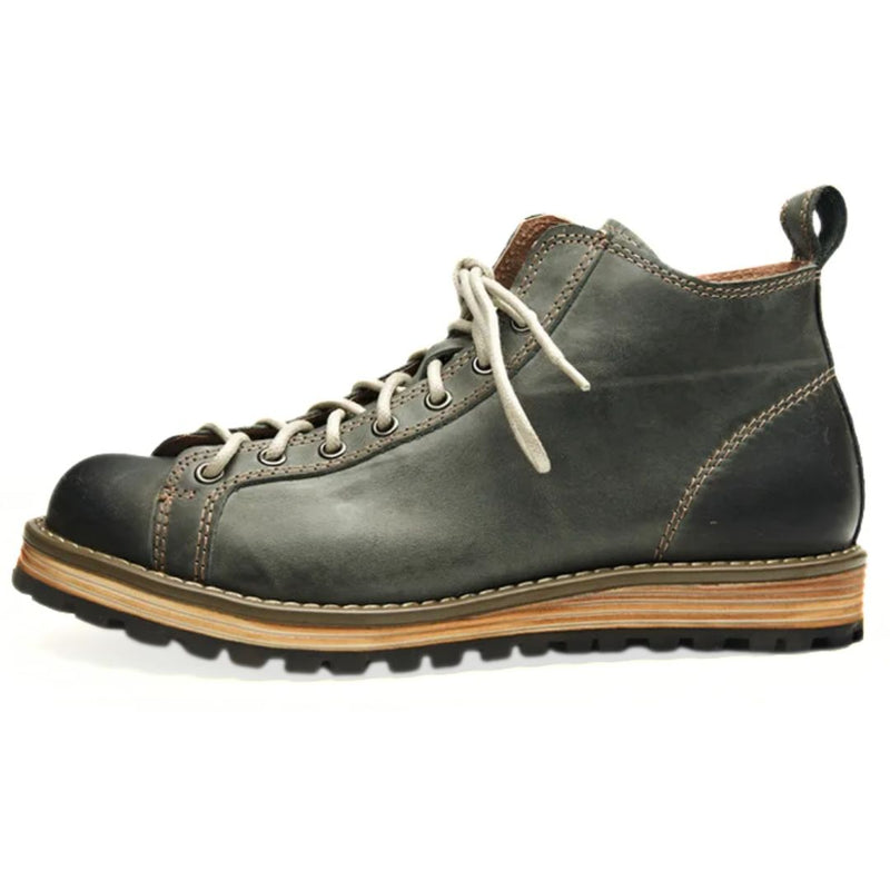 Robuste Motorrad- und Trekkingstiefel aus Leder – Oliver