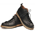 Robuste Motorrad- und Trekkingstiefel aus Leder – Oliver