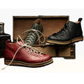 Robuste Motorrad- und Trekkingstiefel aus Leder – Oliver