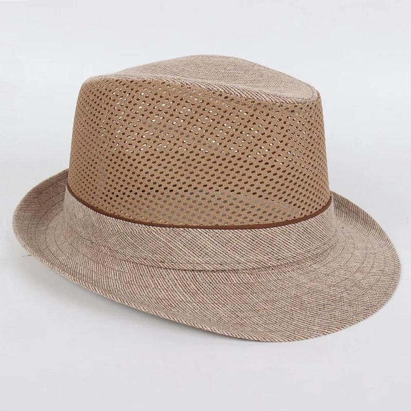 Leichter Bowler-Trachtenhut aus Mesh für den Sommer – Marius