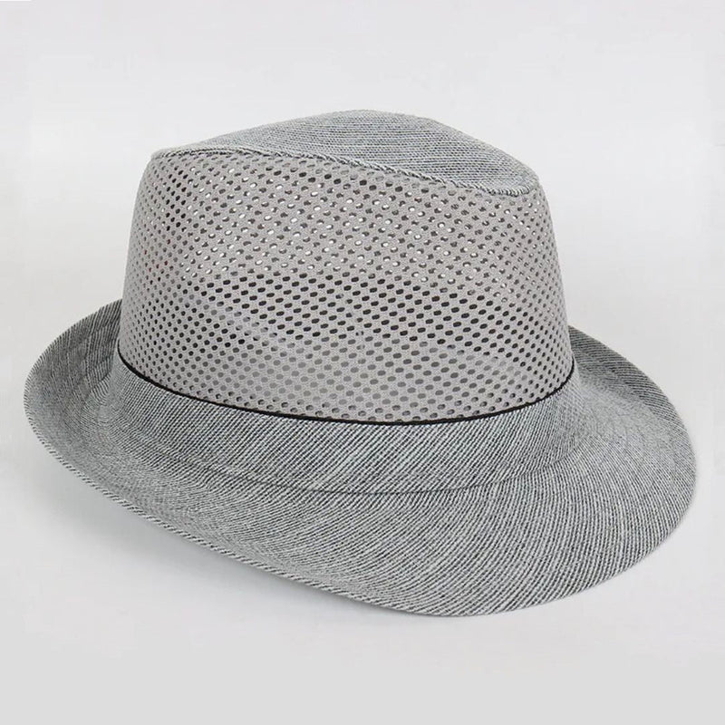 Leichter Bowler-Trachtenhut aus Mesh für den Sommer – Marius