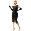 Flapper Kleid mit Pailletten und Fransen – Luisa