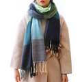Kuschelig warm & stilvoll – CozyPlaid Oversized Winter Schal