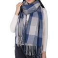 Kuschelig warm & stilvoll – CozyPlaid Oversized Winter Schal