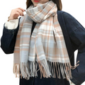 Kuschelig warm & stilvoll – CozyPlaid Oversized Winter Schal