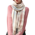 Kuschelig warm & stilvoll – CozyPlaid Oversized Winter Schal