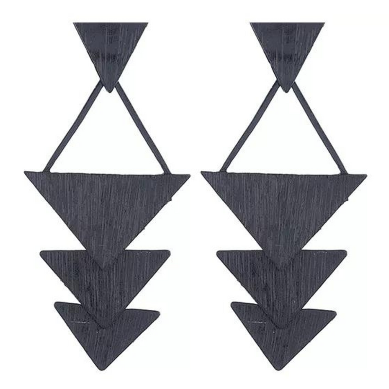 Holz Tropfen Ohrringe Boho Chic Schmuck – Lena