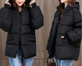 Oversize Winterparka mit Kapuze & Baumwollpolsterung – Maggie