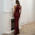 Pailletten Meerjungfrau Ballkleid für Damen – Sophia
