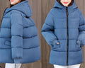 Oversize Winterparka mit Kapuze & Baumwollpolsterung – Maggie