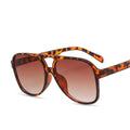 Übergroße Retro-Sonnenbrille UV-Schutz Damen & Herren – Lena