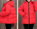 Oversize Winterparka mit Kapuze & Baumwollpolsterung – Maggie