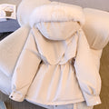 Stylische Winterjacke mit Pelzkragen für kalte Tage – Alara