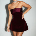 Elegantes Satin Minikleid für jeden Anlass – Sophia