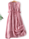 Sommer Kleid mit Spitze für Damen – Alina
