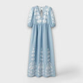 Bedrucktes Kleid Damen Elegant Sommerfigur Komfort Alltag – Elanora