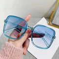 Quadratische Oversized Sonnenbrille für Damen – Larissa