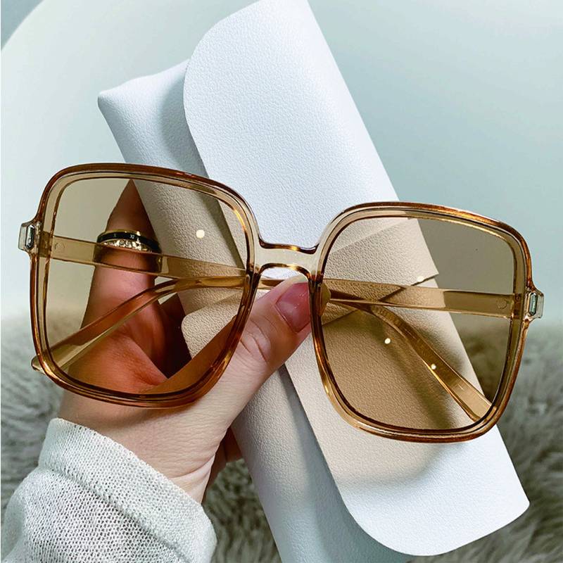 Quadratische Oversized Sonnenbrille für Damen – Larissa