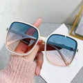 Quadratische Oversized Sonnenbrille für Damen – Larissa