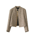 Damen-Strickjacke mit Knöpfen & geradem Schnitt – Elara
