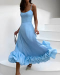 Festliches Midi-Kleid mit femininer Passform – Alessia
