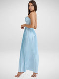 Fließendes Maxikleid Elegant Sommer Hochzeit – Amélie