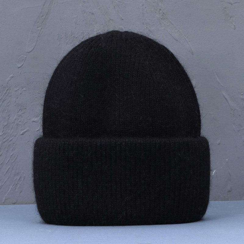 Wintermütze aus Kaninchenfell, weich & warm – Lena