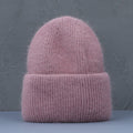 Wintermütze aus Kaninchenfell, weich & warm – Lena