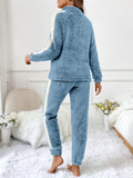 Plüsch-Pyjama Set Damen Warm und Bequem – Emilia