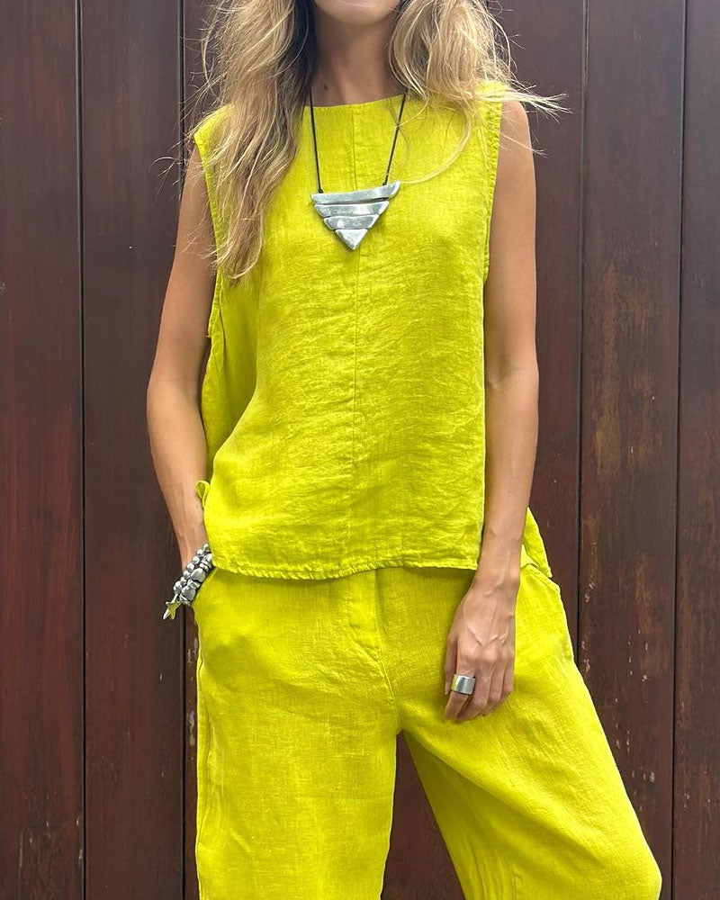 Sommerliches Freizeit Set Damen zweiteilig – Mila