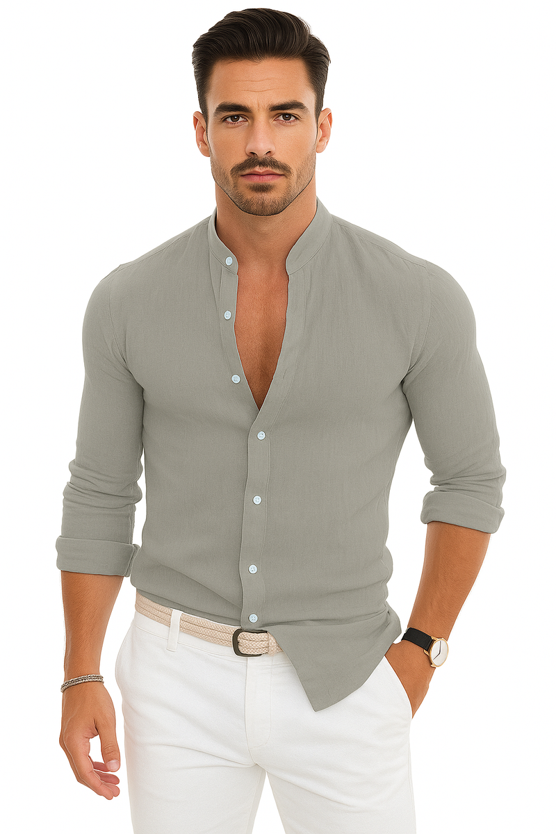 Unisex Leinenhemd 100 % Leinen – Elegant & Alltagstauglich | Linvaro