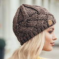 Warme Strickmütze für Damen und Herren – Lena