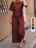 Einfarbiges Damen Shirt gewebt locker – Mira