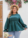 Elegantes Peplum-Top mit Volants – Sophia